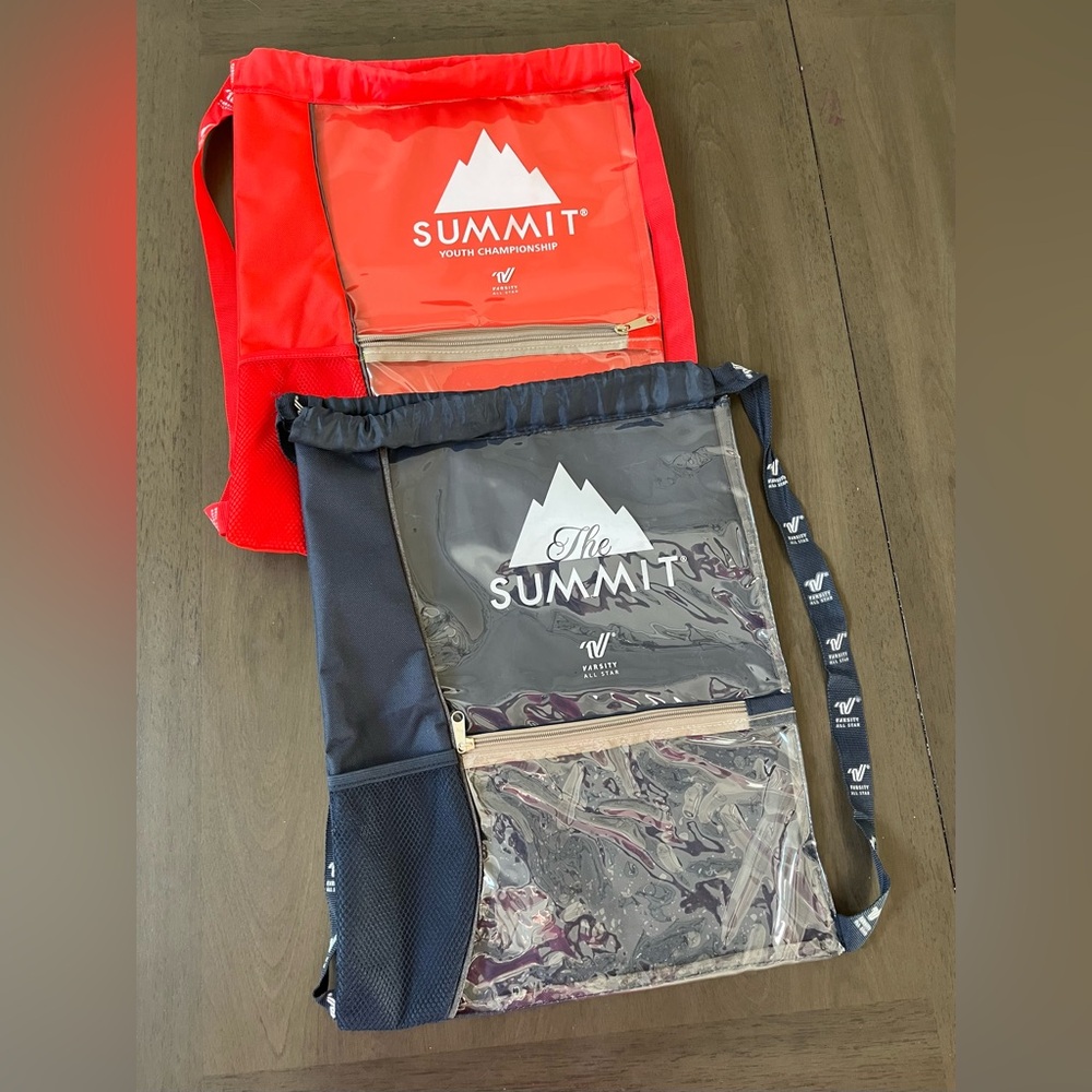Varsity Red and Black Backpacks